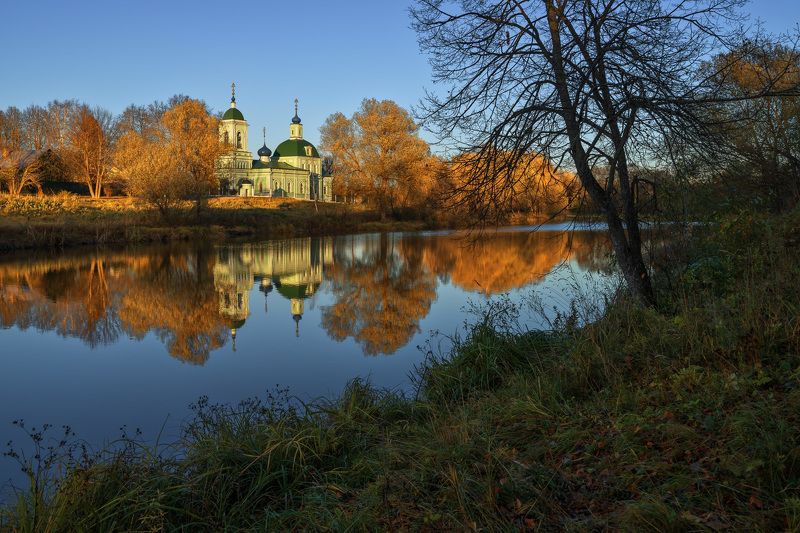 вечер, октябрь Октябрьский вечерphoto preview