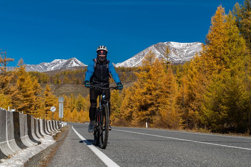тункинская долина, саяны, тункинские гольцы, велосипед, осень ВелоМондыphoto preview