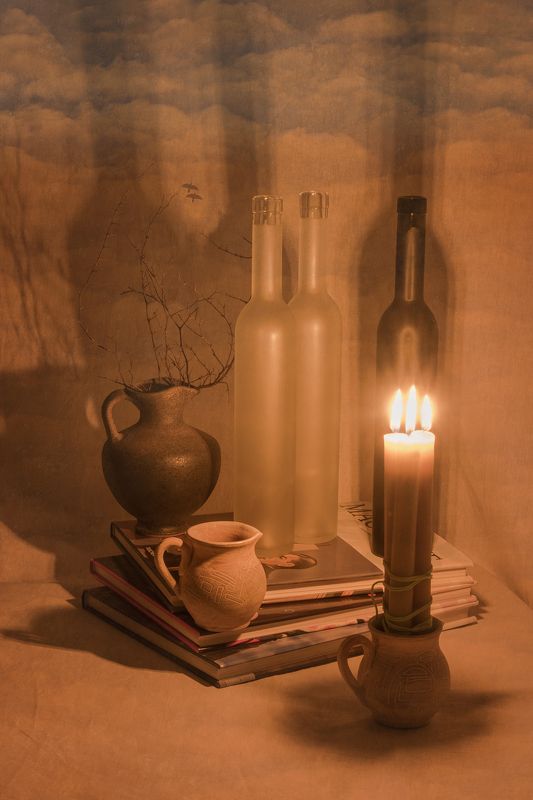 candle, candlelit, color, colors, concept, conceptual, digital, digital art, editing, photography, still life, Candlelitphoto preview