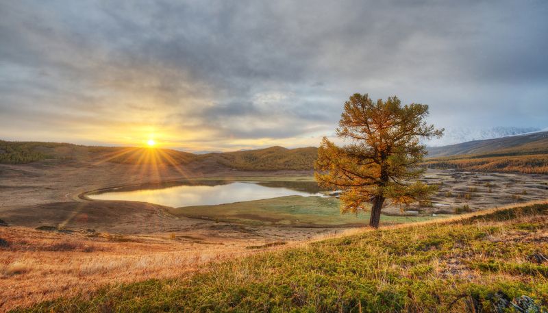 Золотой рассвет на Ештыкёльphoto preview