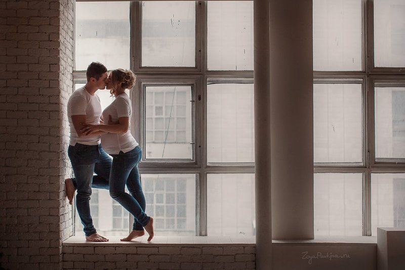 любовь, пара, беременность, студия В ожиданииphoto preview