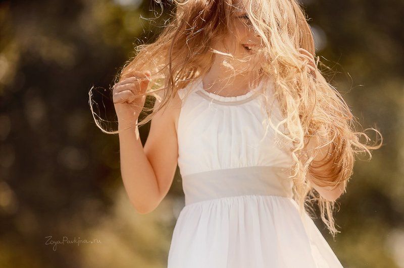 девочка, волосы, портрет Настяphoto preview