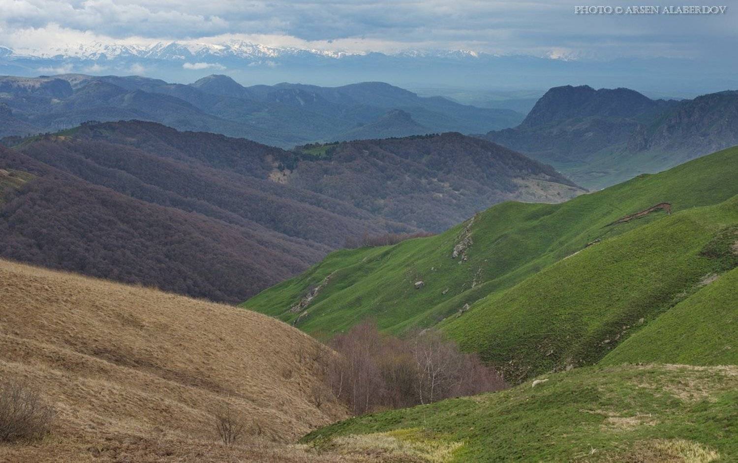 Горы, Долина, Карачаево-Черкесия, Северный Кавказ, Ущелье, Холмы, Хребет, Арсен Алабердов