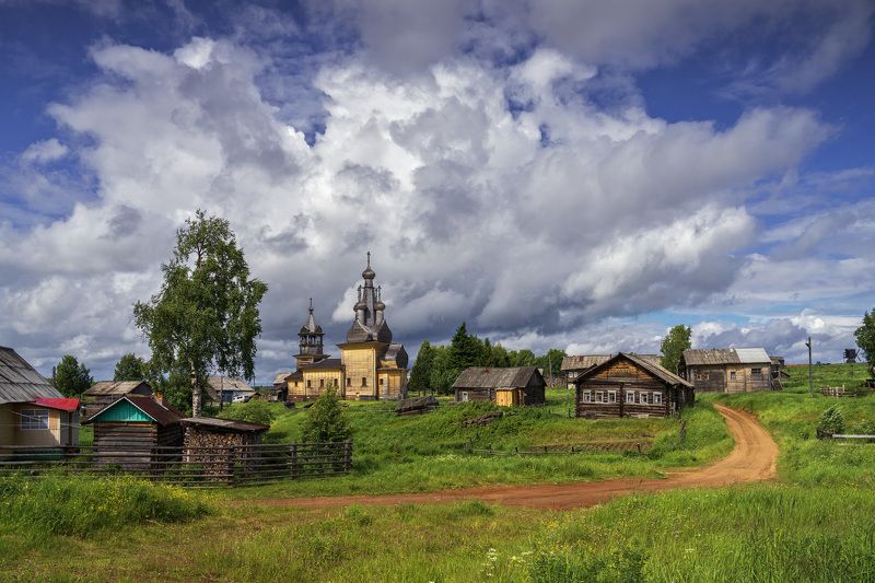 кимжа, архангельская область Белое облакоphoto preview