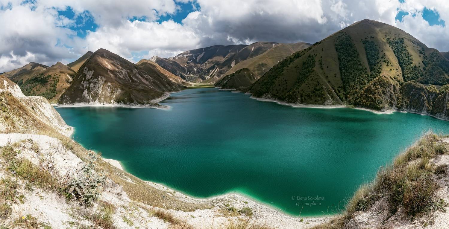 озеро, чечня, горы, природа, пейзаж, лето, горное озеро, дагестан, казеной&ndash;ам, чечня, Соколова Елена