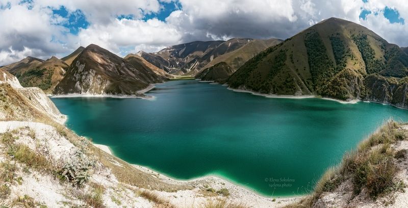 озеро, чечня, горы, природа, пейзаж, лето, горное озеро, дагестан, казеной–ам, чечня Озеро Казеной–Амphoto preview