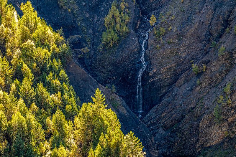 дагестан, тляратинский заказник, водопад Сентябрьский контрастphoto preview
