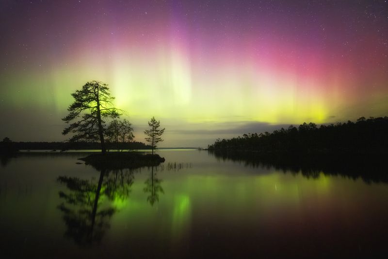 карелия, Ночь на Топозереphoto preview