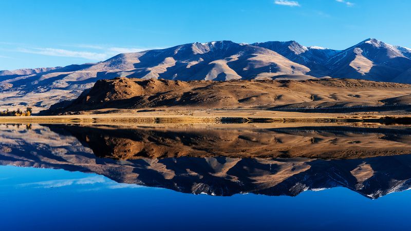 Алтай, Сибирь, Россия Отражениеphoto preview