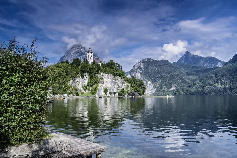 Johannesberg mit Johannesbergkapelle/Österreich/Traunseephoto preview