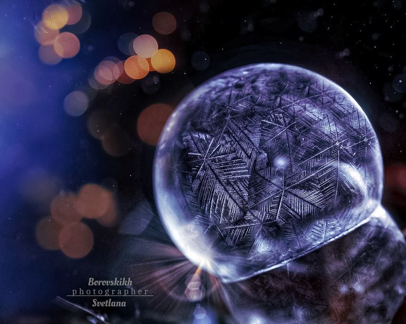 макро,  макро на телефон, macro, macro lens, мыльные пузыри, морозные узоры, макро на телефон Мороз и мыльный пузырьphoto preview