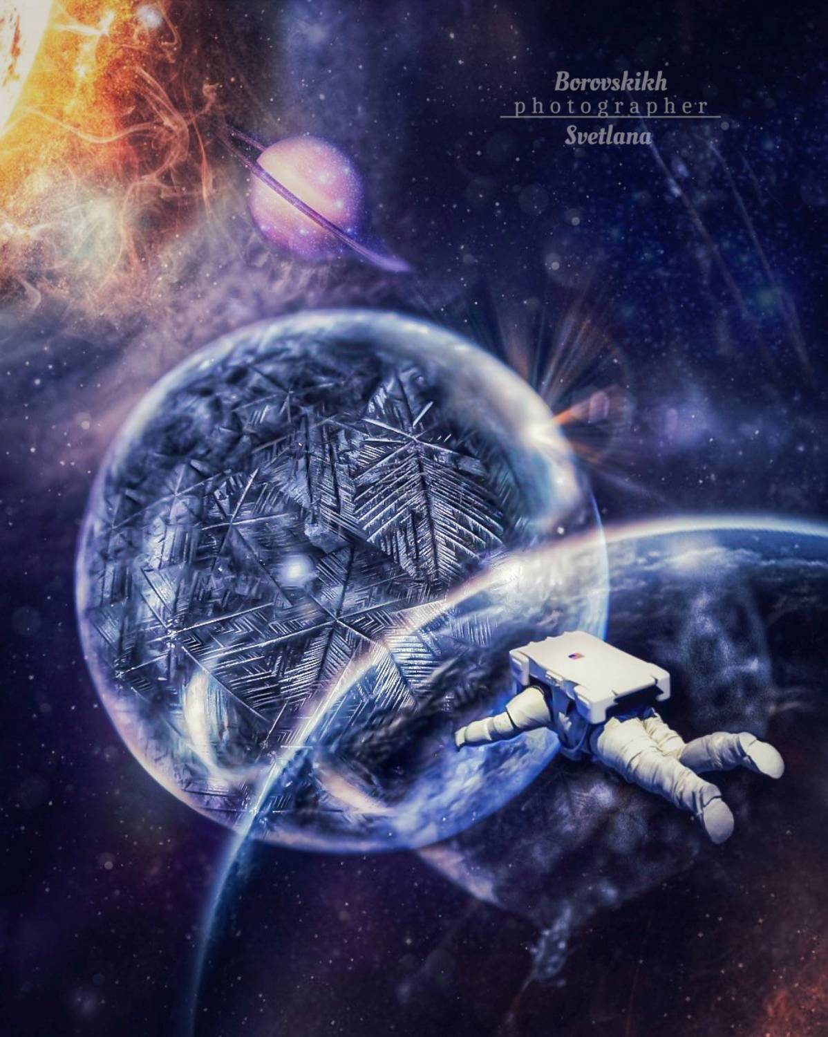 макро,  макро на телефон, macro, macro lens, морозные узоры, мыльные пузыри, космос, фантазия, макрона телефон, Светлана Боровских