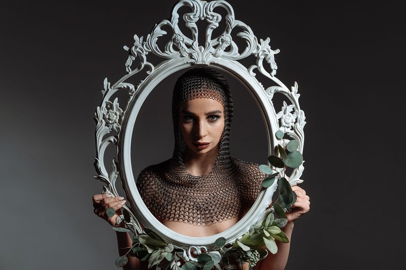 девушка, портрет, милая, cute, portrait, кольчуга Nikaphoto preview