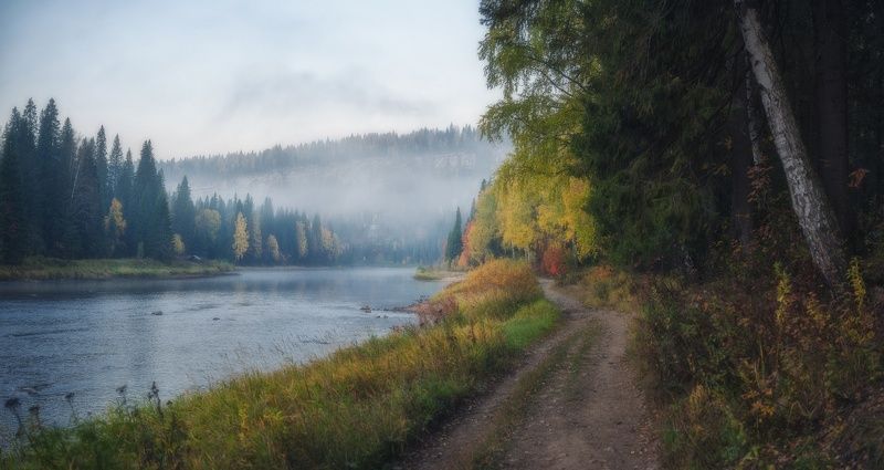 Дорога к Усьвинским столбамphoto preview