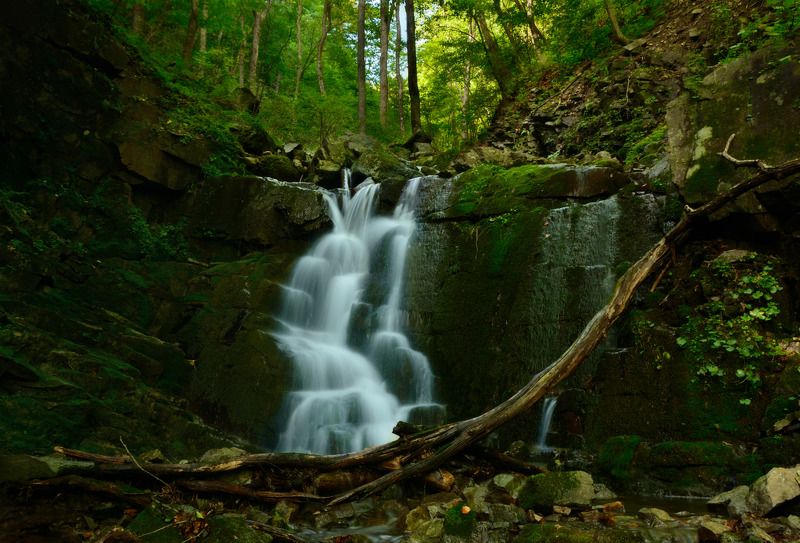 Водопад на ключе Водолей.photo preview