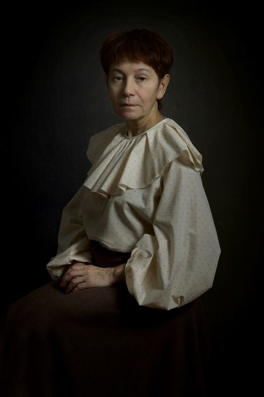 #женскийпортрет #портрет Женский возрастphoto preview