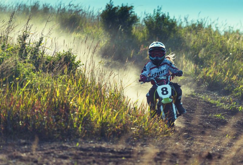 Дети, Мотокросс, Тренировка Подготовка к соревнованиям...photo preview