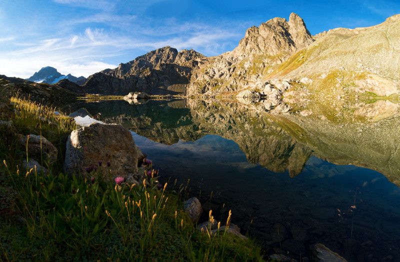 Архыз, Отражения, Софийские озёра, Утро Утро с отражениямиphoto preview