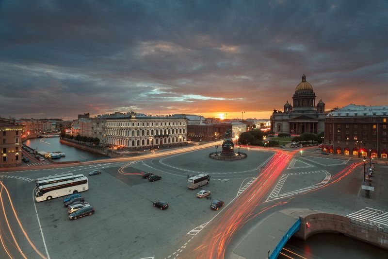 санкт, петербург, исаакий, исаакиевская, площадь, закат, мойка, голубой, мост, астория 11 лет это много или мало?photo preview