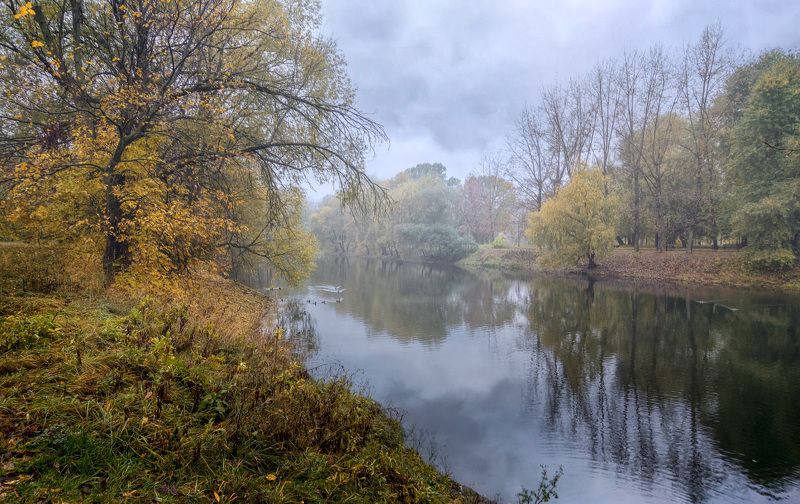 москва, осень, туман Осенний туманphoto preview