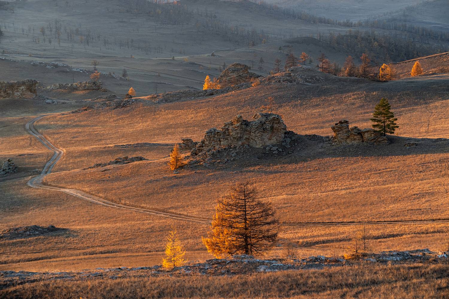 Осень в Тажеранах. Автор: Тильпунов Михаил байкал, тажераны, осень, Тильпунов Михаил