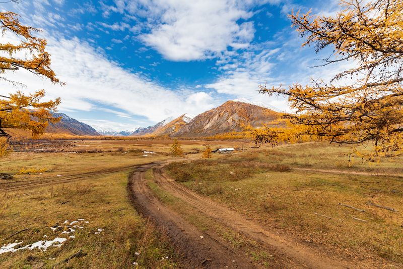Саяны. Долина р. Жомболок.photo preview