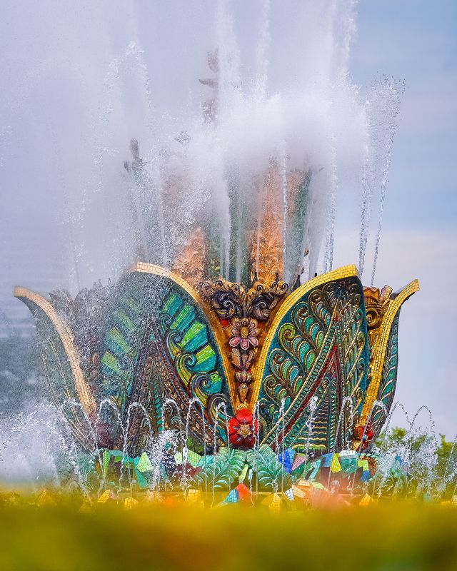 архитектура Каменный цветок фото превью