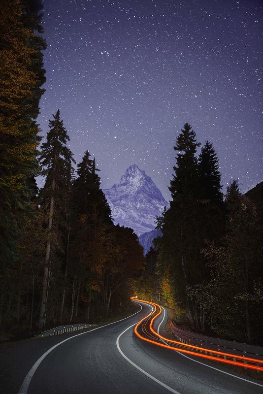 Дорога в Домбай фото превью