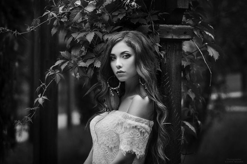 portrait, girl, face, beautiful, woman, female, портрет,light, bw,dream,fineart Vampphoto preview