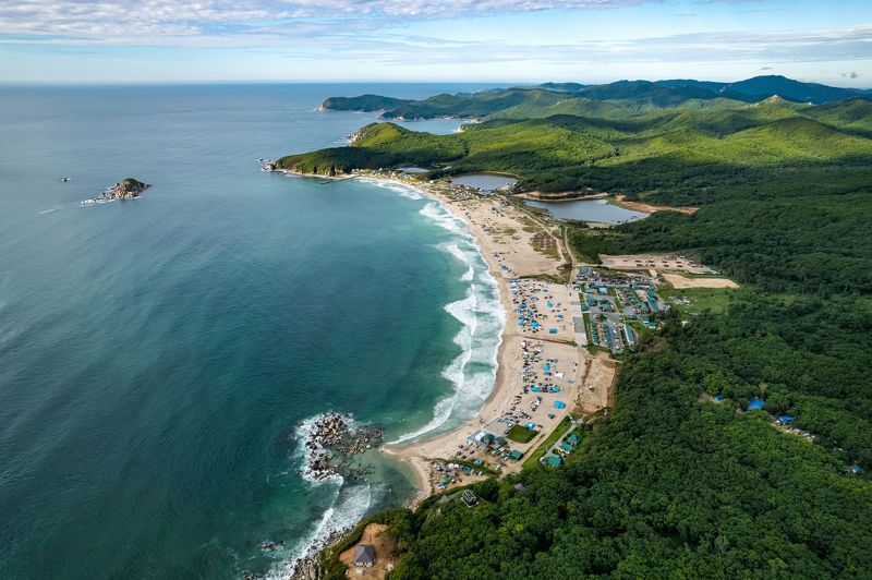 триозерье, приморье, приморский край, бухта триозерье, пейзажи приморья Бухта Триозёрьеphoto preview