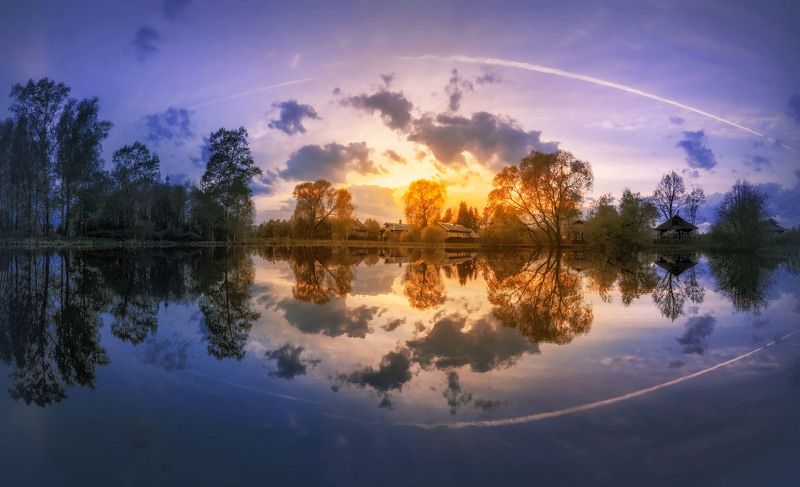 Отражение уходящего дняphoto preview