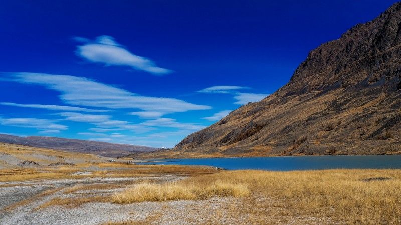 Аккол, Алтай, Сибирь, Россия Долина реки Акколphoto preview