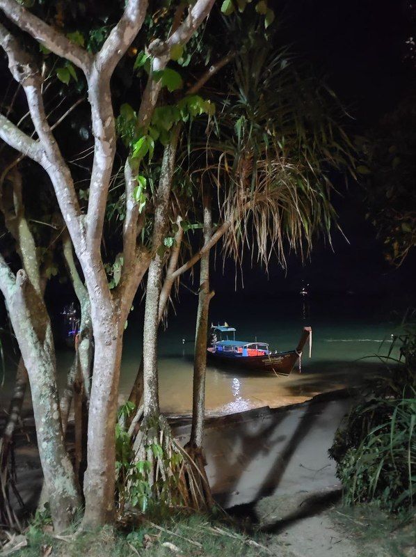 travel, ao nang, thailand, evening, boat Вечер в Ао Нангеphoto preview