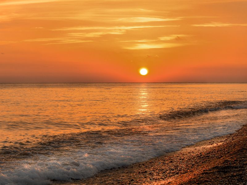 Закат на Черном море.photo preview