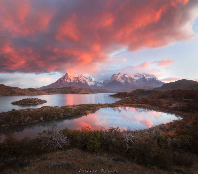 Рассвет в Торрес дель Пайнеphoto preview