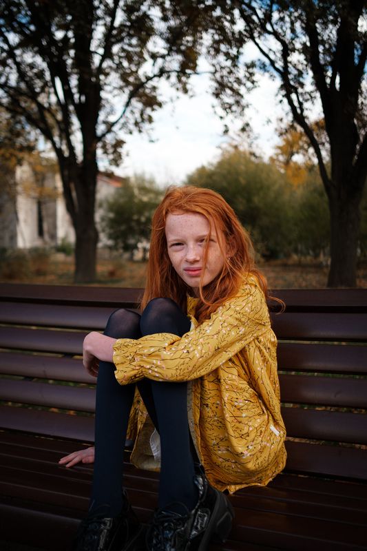 портрет, жанр, осень, природа, fujifilm Цвет осениphoto preview