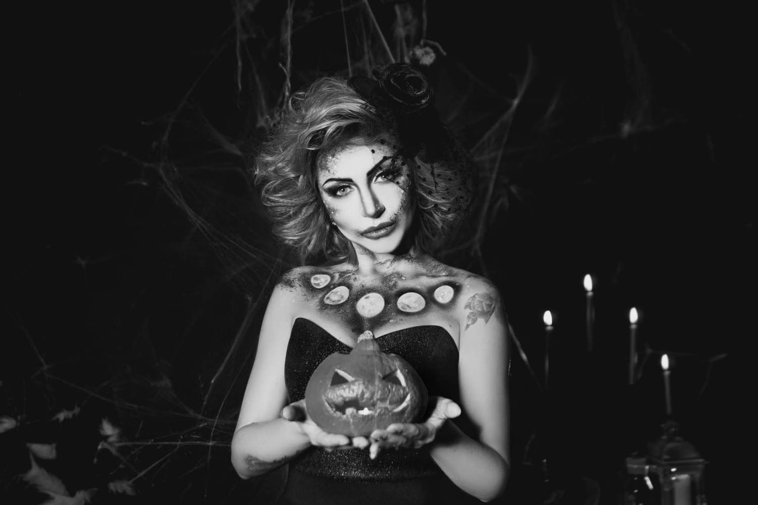 хэллоуин, halloween, портрет, portrait, осень, autumn, female portrait, женский портрет, фотосессия, photoshoot, портрет, студийный портрет, студийная фотосессия, ведьмочка, магия, ведьма, Ману Фалько