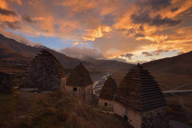 северная осетия, кавказ, закат, фототур, горы Финалphoto preview