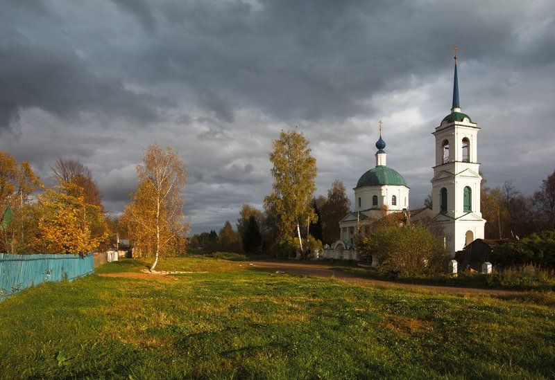 Про осень в деревне фото превью