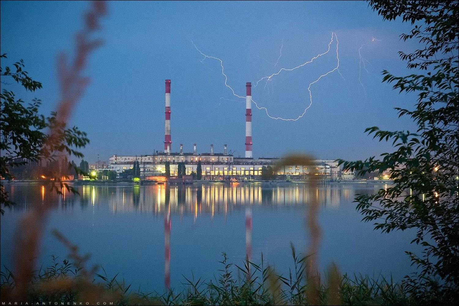 Гроза. Автор: Мария Антоненко Воронеж, гроза, Мария Антоненко