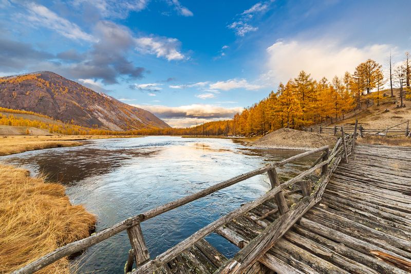 река Жомболок, Саяны.photo preview