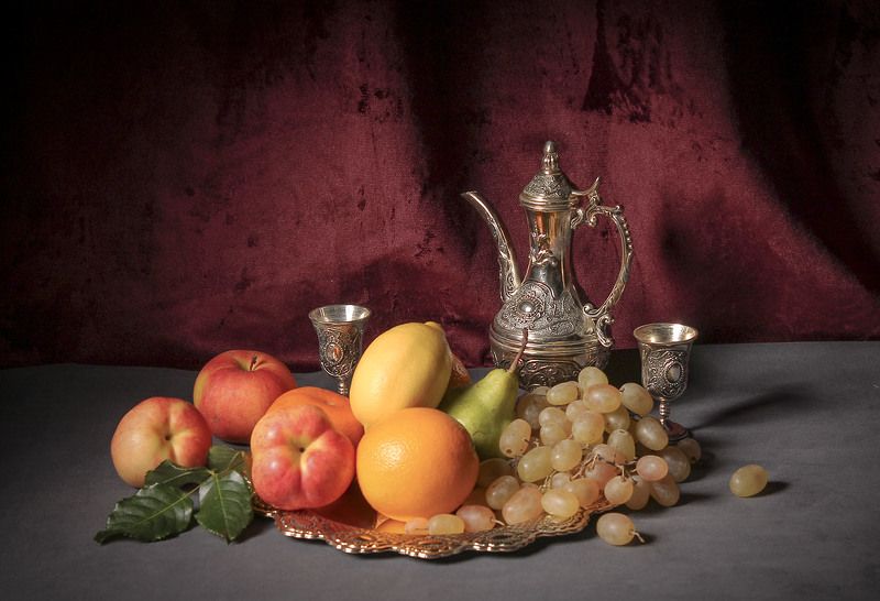 натюрморт, виноград, фрукты Фруктыphoto preview