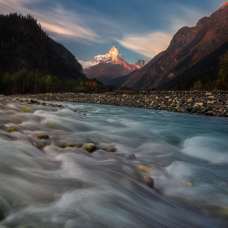 карачаево-черкесия, домбай, белалакая, аманауз Белалакаяphoto preview
