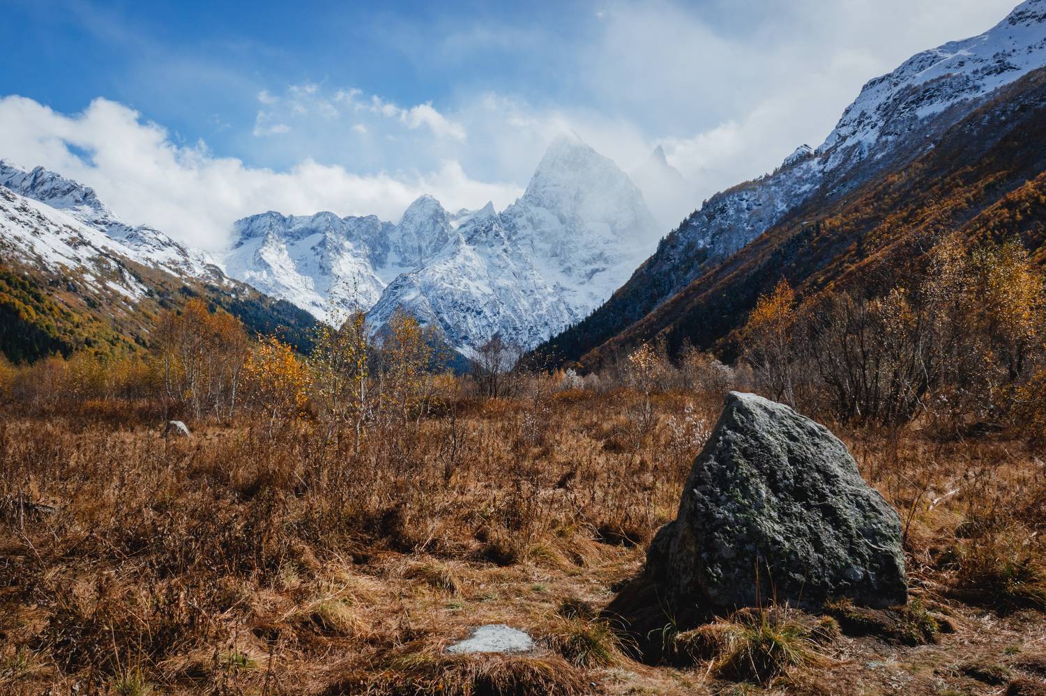 Осень. Автор: Шишкалов Константин карачаево черкесия, домбай, тебердинский заповедник, горы, осень, кчр, Шишкалов Константин