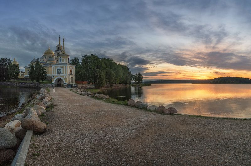 Вечер на озере.photo preview