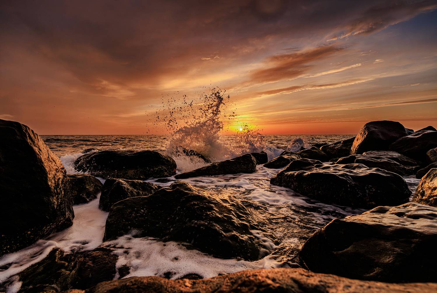 #море #закат #шторм #природа #сочи #краски #волны, Сергей Найбич