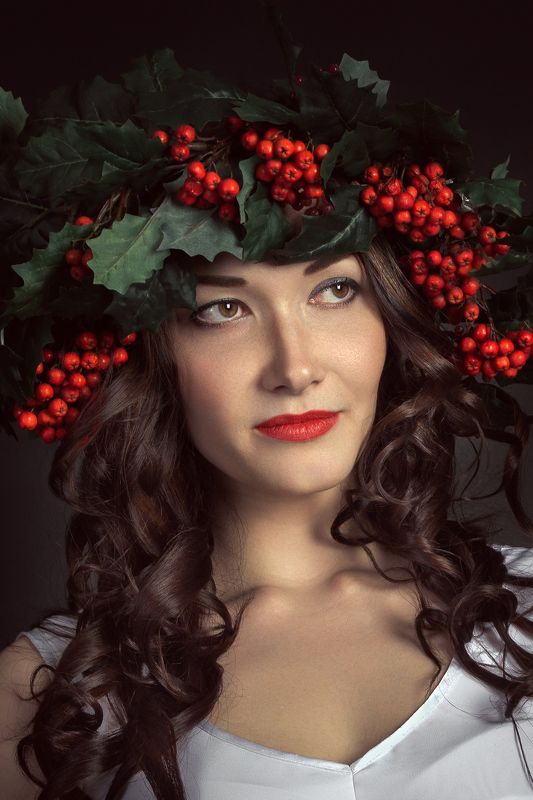 женский портрет, портрет, осень Девушка-осень. фото превью