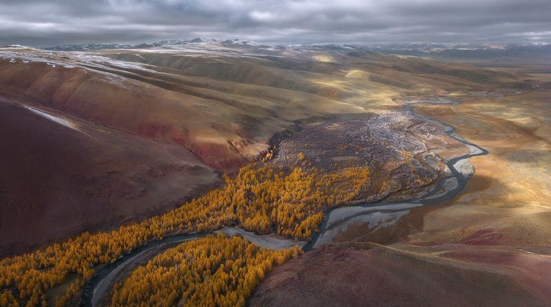 кокоря, алтай, горный алтай, кызылшин, осень Урочище Кокоряphoto preview