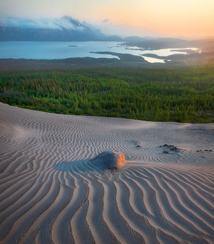 пейзаж, природа, Заполярье, Кольский полуостров *** фото превью