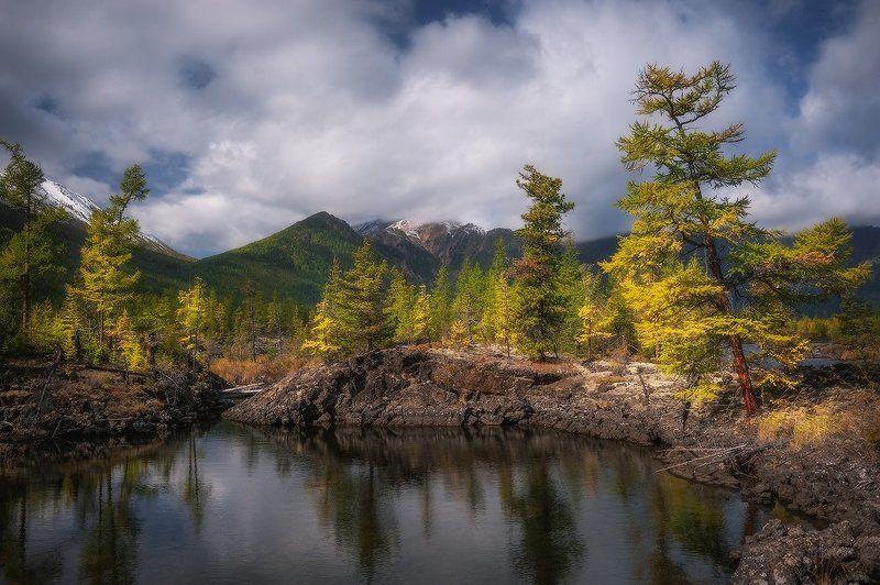 На лавовых полях осень…photo preview